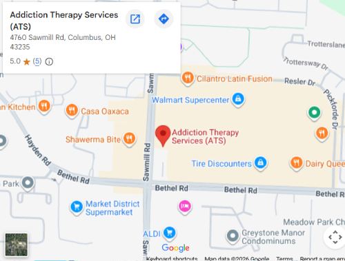 Get Directions to Addiction Therapy Services, Addiction Clinic in Columbus, OH