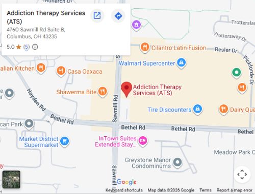 Get Directions to Addiction Therapy Services, Addiction Clinic in Columbus, OH